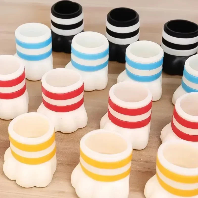 Elastic Silicone Cat Claw Chair Foot Protection Cover Home Non-slip Furniture Soft Table Foot Mat Table Legs Floor Protector Pad