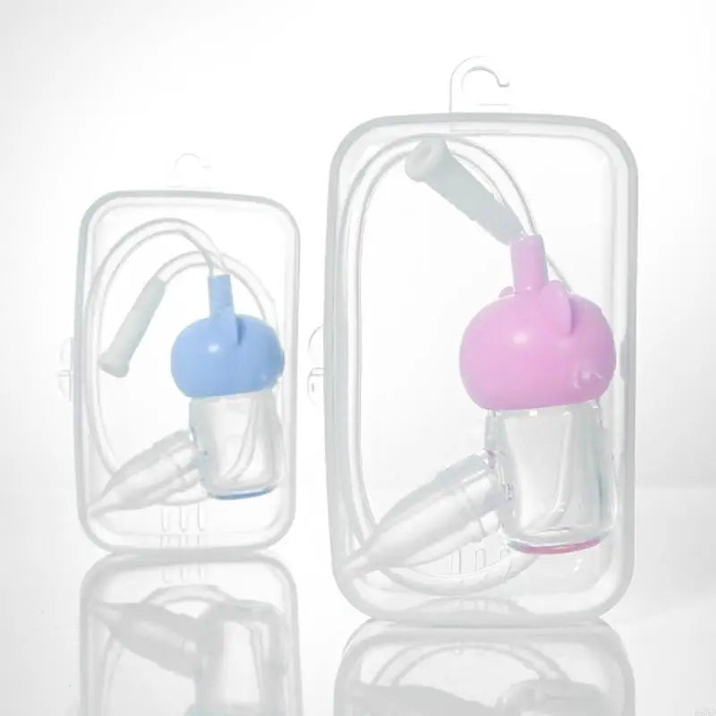 Portable Handheld Nasal Aspirator Manual Booger Removal for Baby Easy Cleaning E65D