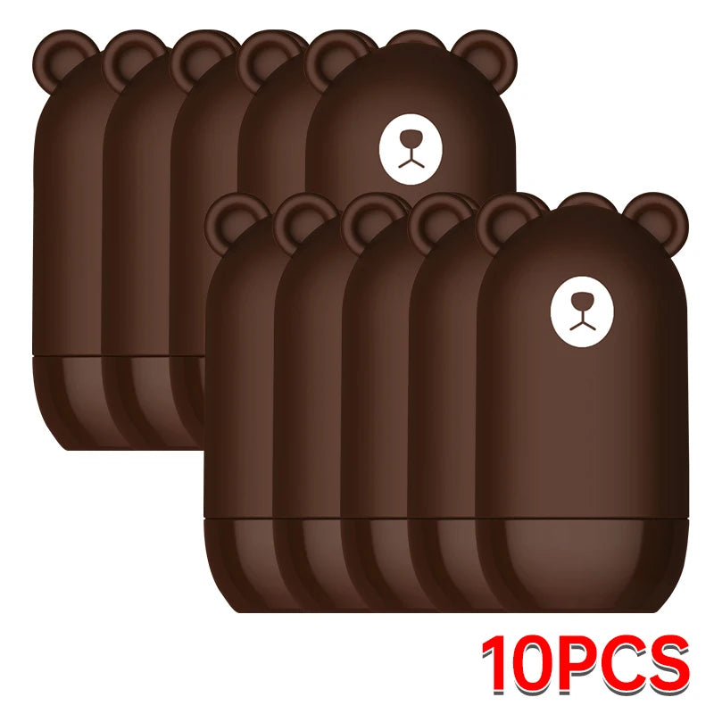 1 cute bear shaped roller stamp, study notebook typos cover graffiti fashion stamp, personal privacy graffiti daily necessities