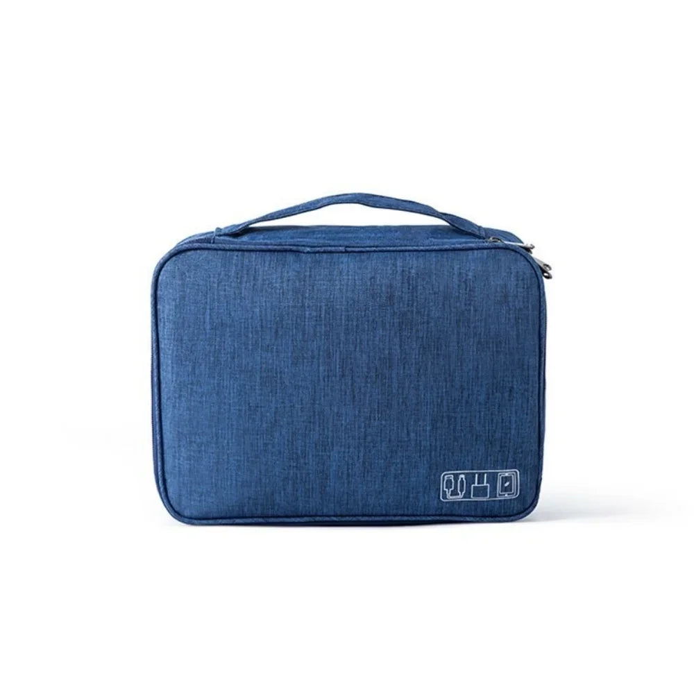 Cable Storage Bag Portable Data Cable Headphone Organizer Bag Waterproof Digital Electronic Organizer USB Data Line Charger Bag
