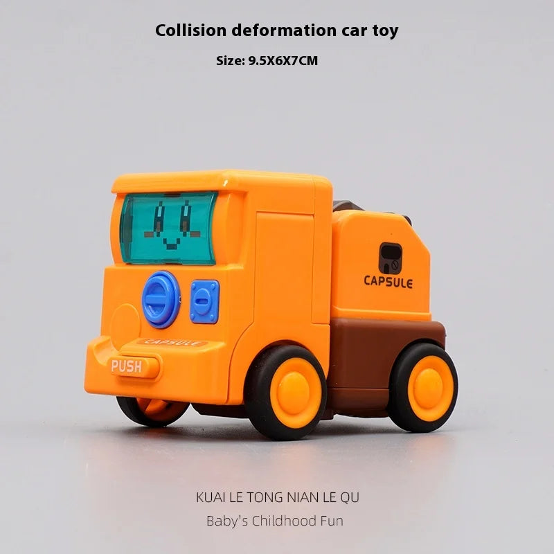 Children'S Creative Toy Car Transformable Car Toy 1-2 Years Old 3 Years Old Transformable Birthday Gift For Boys And Girls