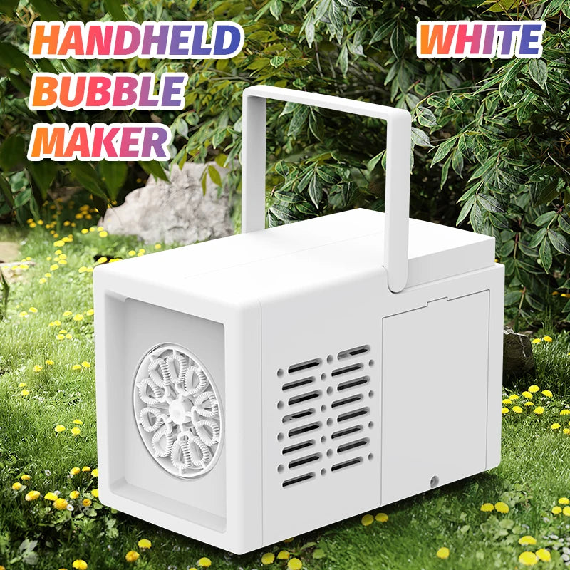 10 hole bubble machine holiday banquet bubble machine outdoor entertainment toy [without battery and bubble water]