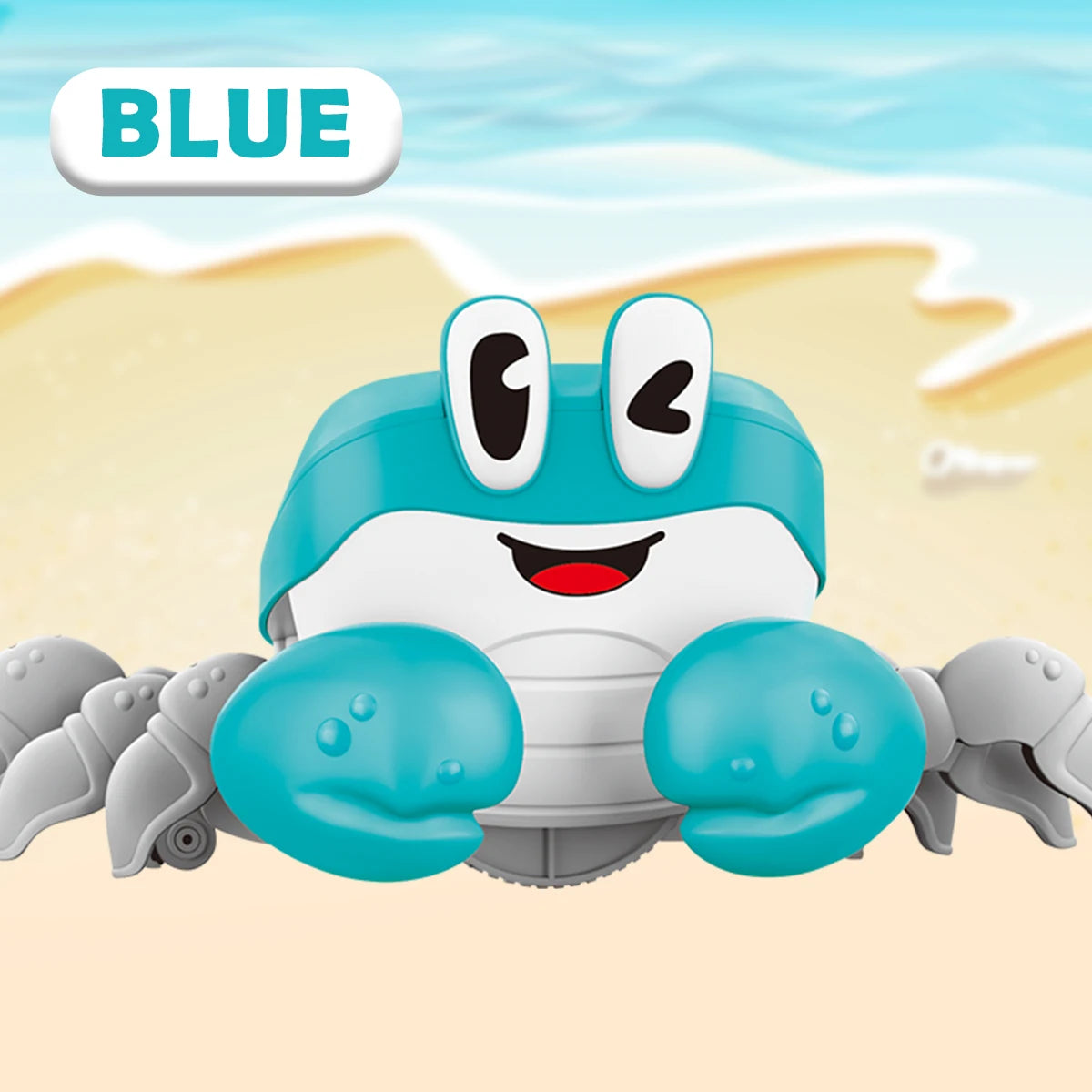 Crawling Crab Baby Toy, Learning Crawl Toys Crab with Music Dancing Walking Moving Induction Gifts for 3+ Boys and Girls