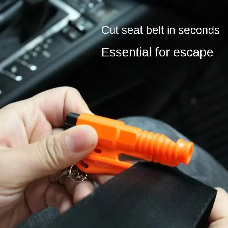 3 in 1 Safety Hammer Car Emergency Rescue Car Escape Tool Window Breaker Seat belt Cutter Compact Emergency Hammer Escape Tool