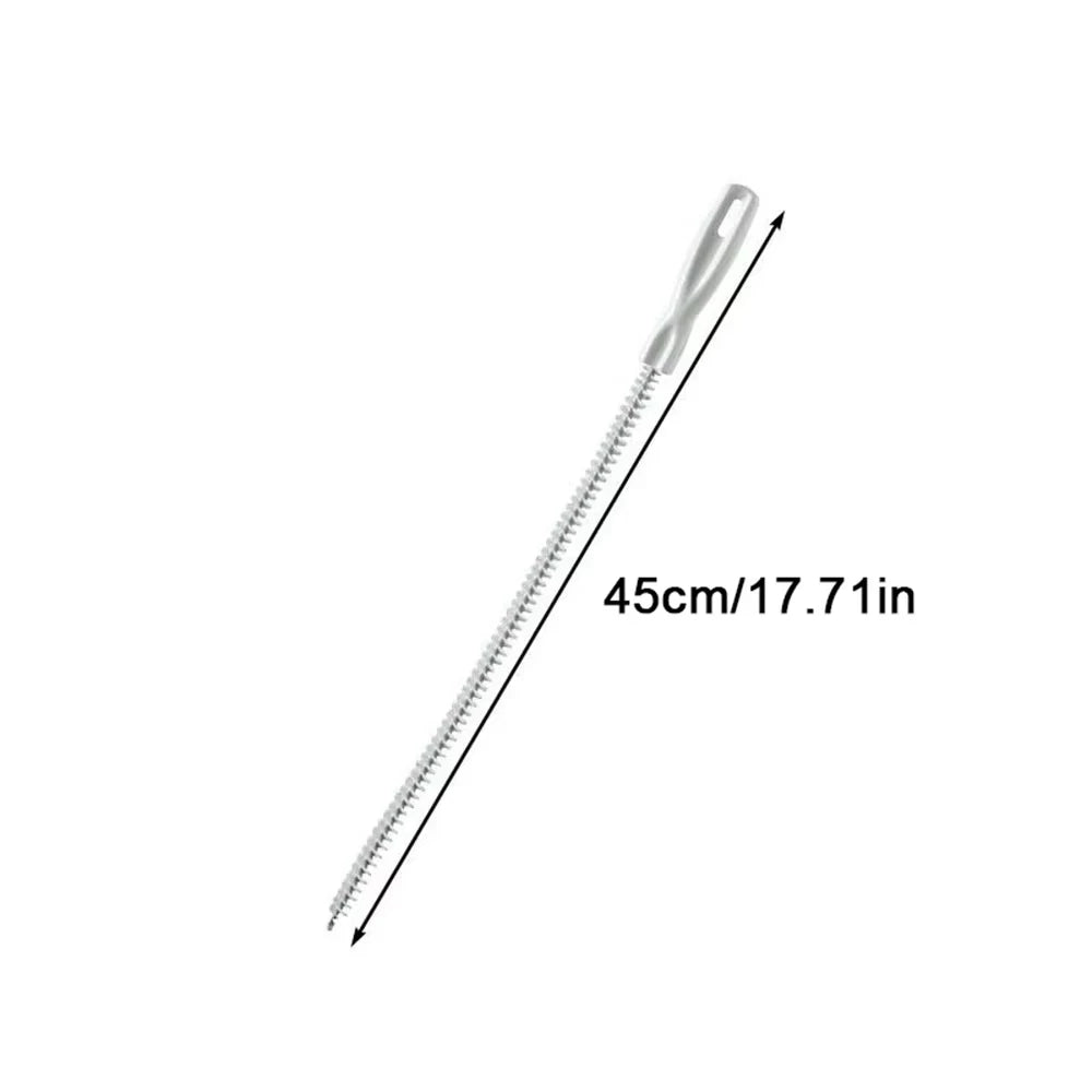 Pipe Dredging Brush Bathroom Hair Sewer Sink Cleaning Brush Drain Cleaner Flexible Cleaner Kitchen Clog Plug Hole Remover Tool