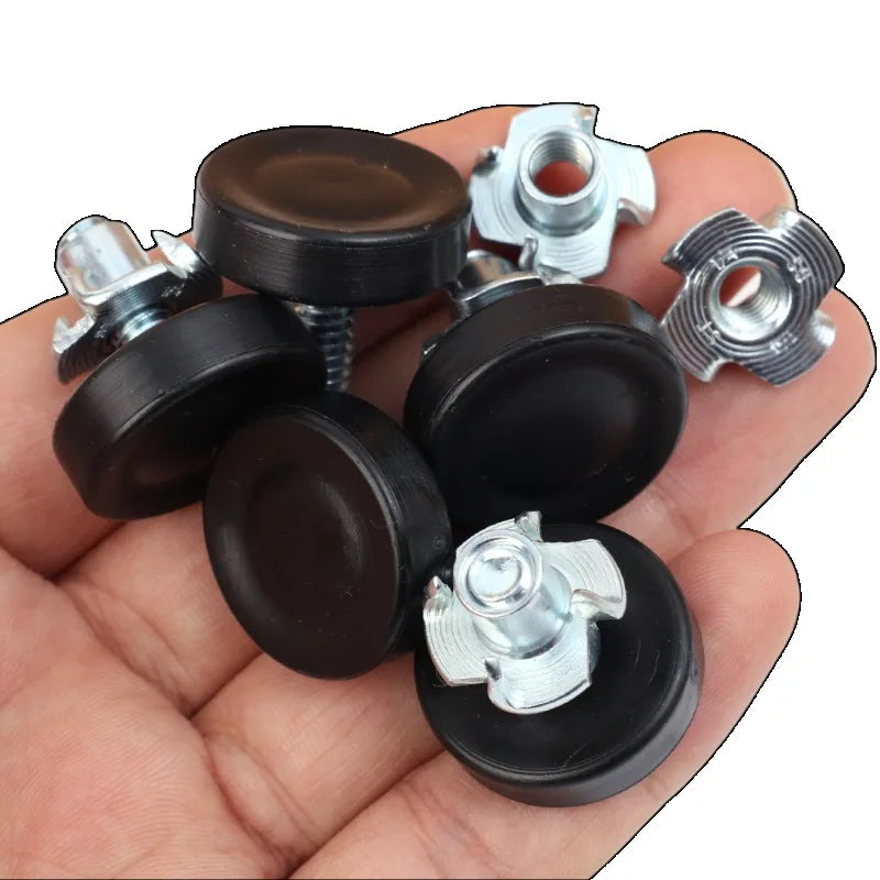 1-12pcs Anti Slip Glide Leveling Foot Pad Adjustable Foot Pad Home Hardware Floor Protection Mat Table Chair Furniture Leg Cover