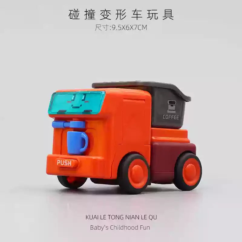Children'S Creative Toy Car Transformable Car Toy 1-2 Years Old 3 Years Old Transformable Birthday Gift For Boys And Girls