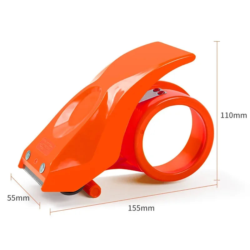 Plastic Sealing Packer Tape Dispenser Packaging Parcel 50mm Width Roller Tape Cutter Sealing Tape Holder Manual Packing Machine