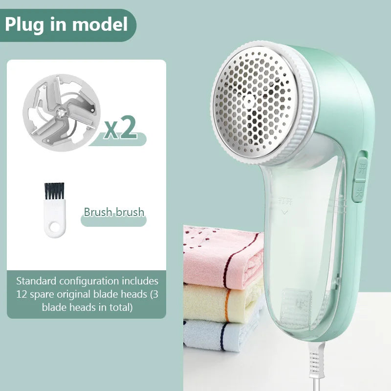 Electric Household Clothes Shaver Fabric Lint Remover Fuzz Electric Fluff Portable Brush blade Professional Lint Remover Trimmer