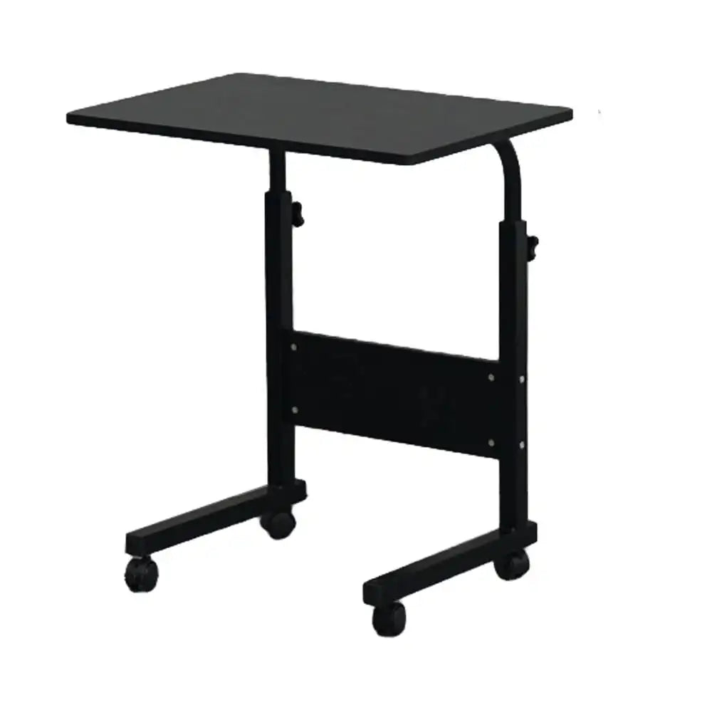 Computer Desk Home Office Study PC Laptop Writing Table Height Adjustable, for Hospital & Home, Black