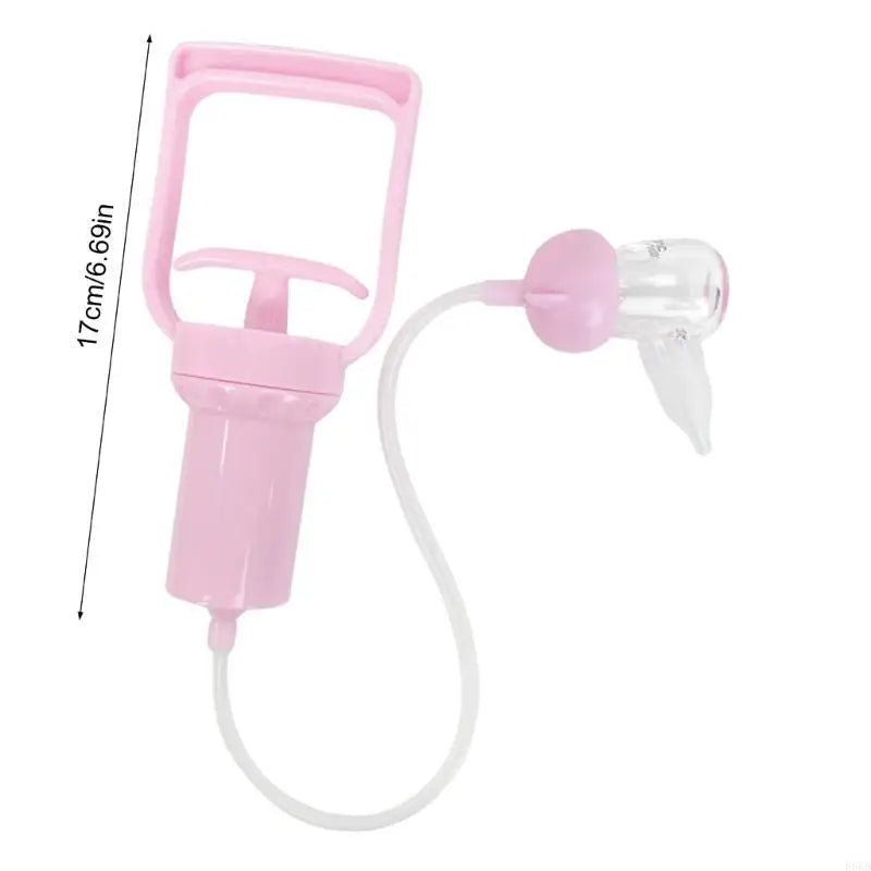 Portable Handheld Nasal Aspirator Manual Booger Removal for Baby Easy Cleaning E65D