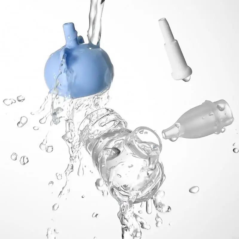 Portable Handheld Nasal Aspirator Manual Booger Removal for Baby Easy Cleaning E65D