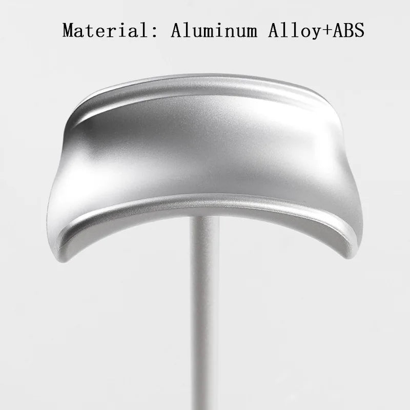 Metal Head-Mounted Headphone Stand Non-Slip Detachable Headset Holder Stand Gaming Earphone Stand for Airpods Max Beats Bose