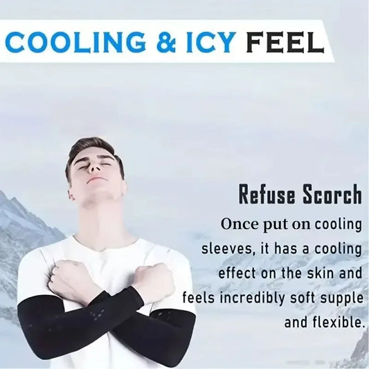 3 Pair of Breathable Sun Protection Sleeves - Breathable & UV Protective Gear for Sports, Driving, & Outdoor Adventures