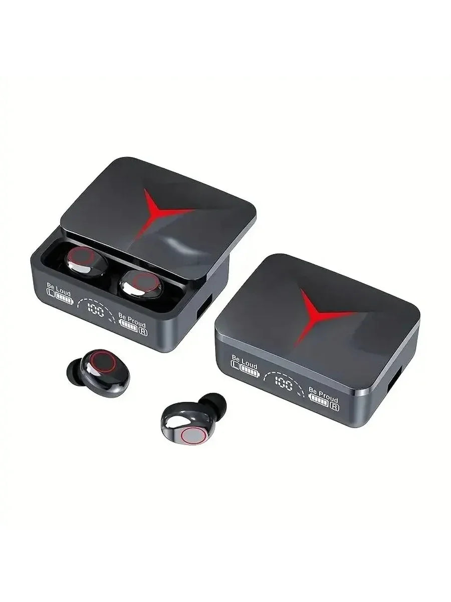 VIKEFON M90 TWS Bluetooth 5.3 Earphones Wireless Headphones Touch Control Gaming Headsets HIFI Stereo Sound Reduction With Mic
