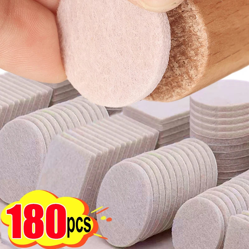 Self Adhesive Felt Table Chair Foot Pad Furniture Protection Pads Floor Protector Felt Mat Furniture Table Legs  Anti Slip Cover