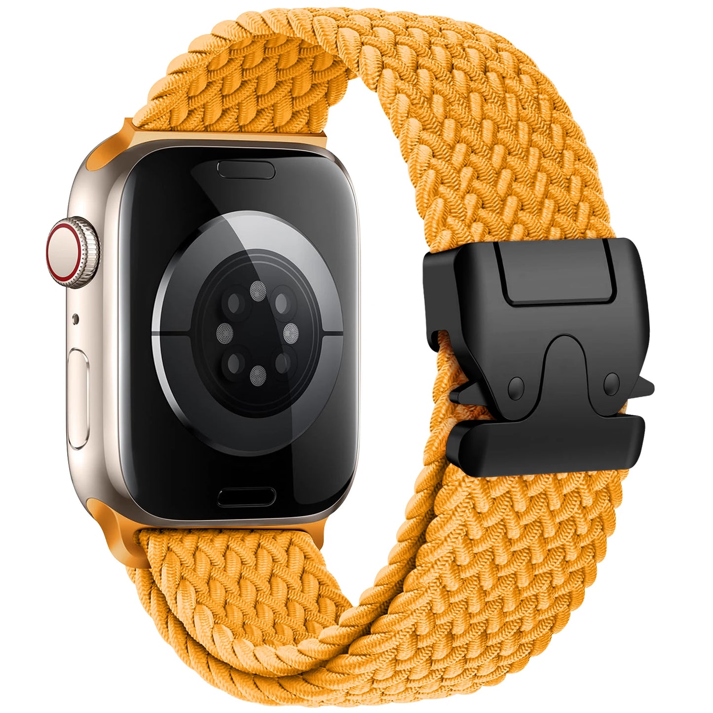Braided Strap For Apple Watch band 40mm 44mm 46mm 42mm 49mm 45mm Parachute Bracelet correas IWatch Series 10 SE 9 8 7 6 Ultra 2
