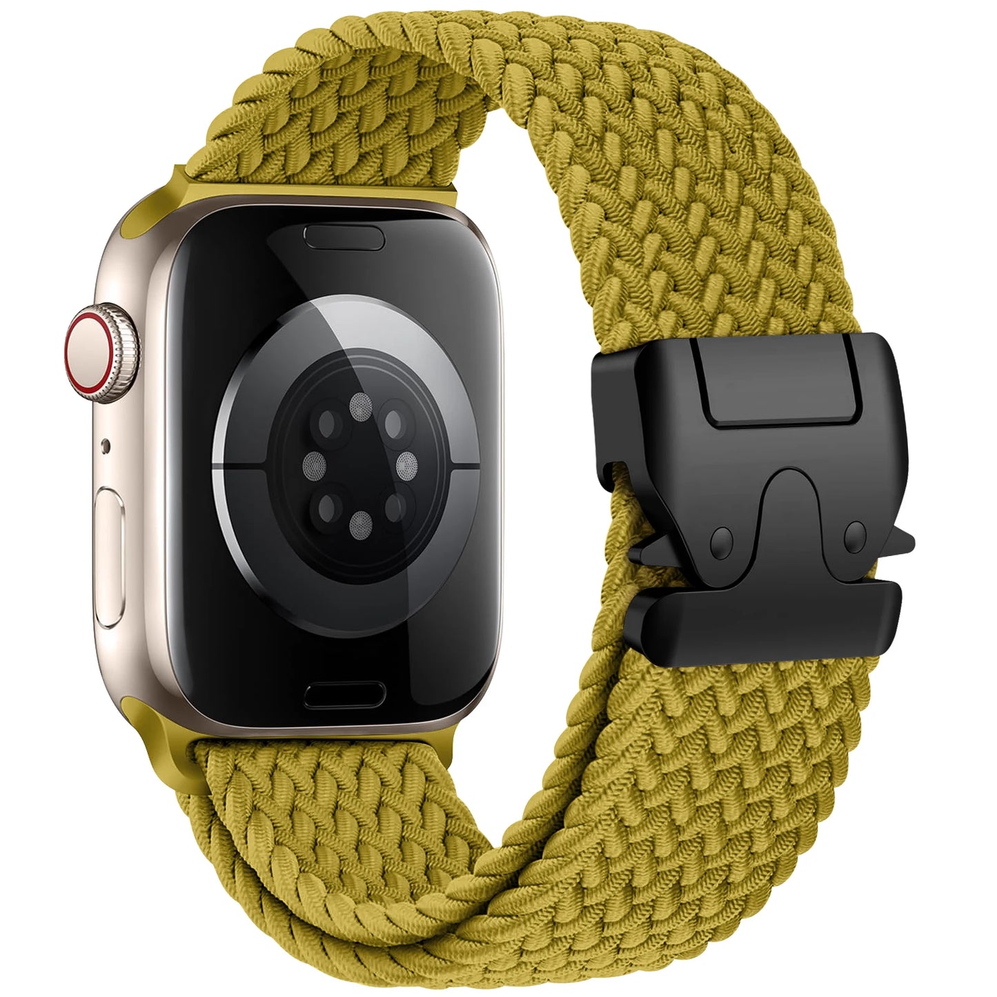 Braided Strap For Apple Watch band 40mm 44mm 46mm 42mm 49mm 45mm Parachute Bracelet correas IWatch Series 10 SE 9 8 7 6 Ultra 2