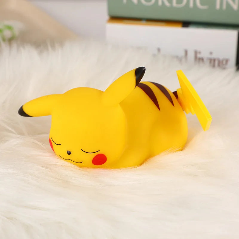 Pokemon Pikachu Night Light Glowing Children Toy Pokemon Pikachu Cute Bedside Lamp Children's Birthday Christmas Present