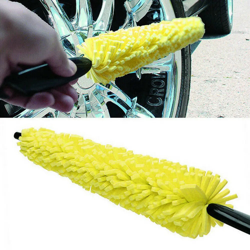 1pcs Effortlessly Clean Your Car Wheels with this Tire Rim Cleaning Tool