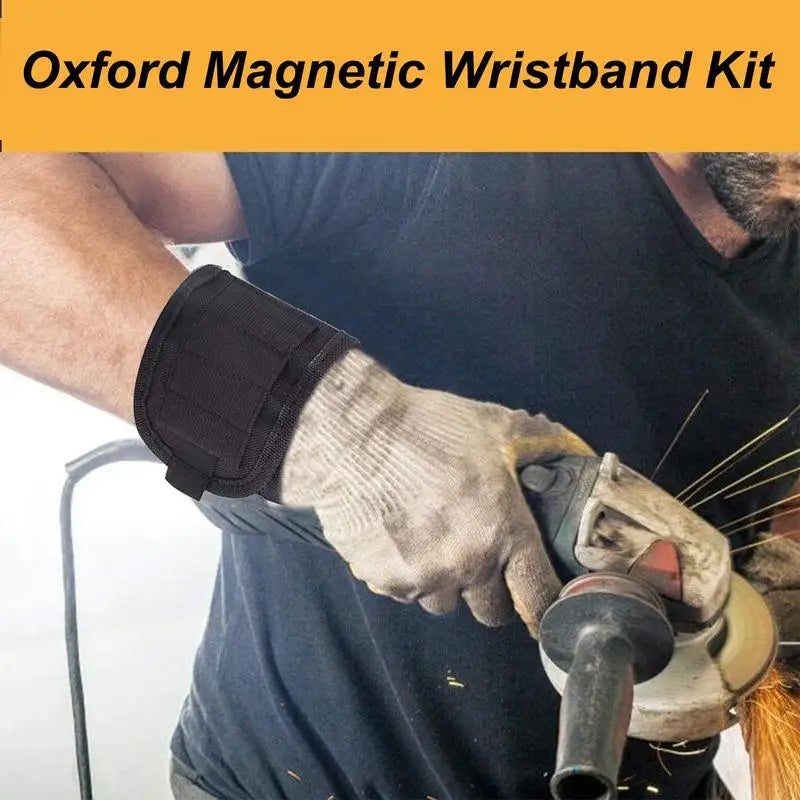Magnetic Wristband For Holding Screws Nails Drilling Bits Wrist Tool Holder Belts With Strong Magnets Cool Gadgets For Men