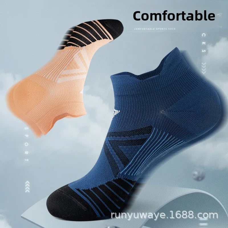 Sports Socks For Men Women Breathable Running Fitness Compression Socks Professional Marathon Quick Dry Socks Elastic Footwear