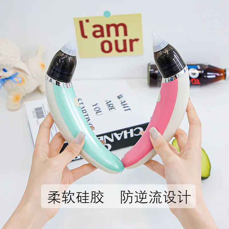 USB Baby Electric Nasal Aspirator Cleaning Infants Nasal Mucus Low Noise Adjustable Suction Anti Re Flux Newborn Health Care