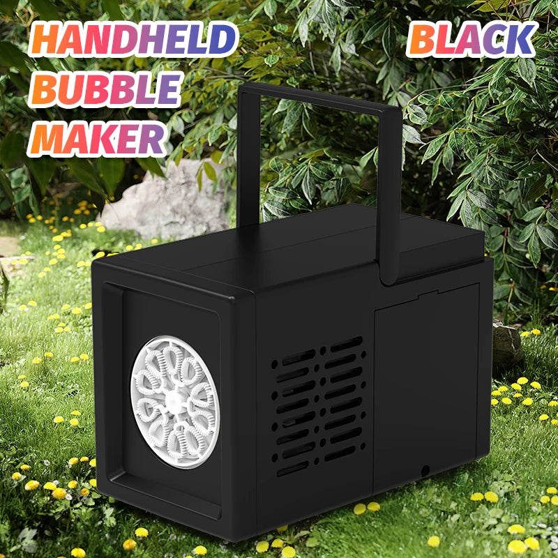 10 hole bubble machine holiday banquet bubble machine outdoor entertainment toy [without battery and bubble water]