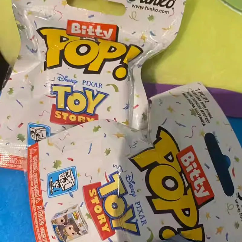 FUNKO POP Mini Pop Peripheral Toy Story Woody Rex Anime Peripheral Q Version Toys Collection Desktop Ornaments Children's Gifts