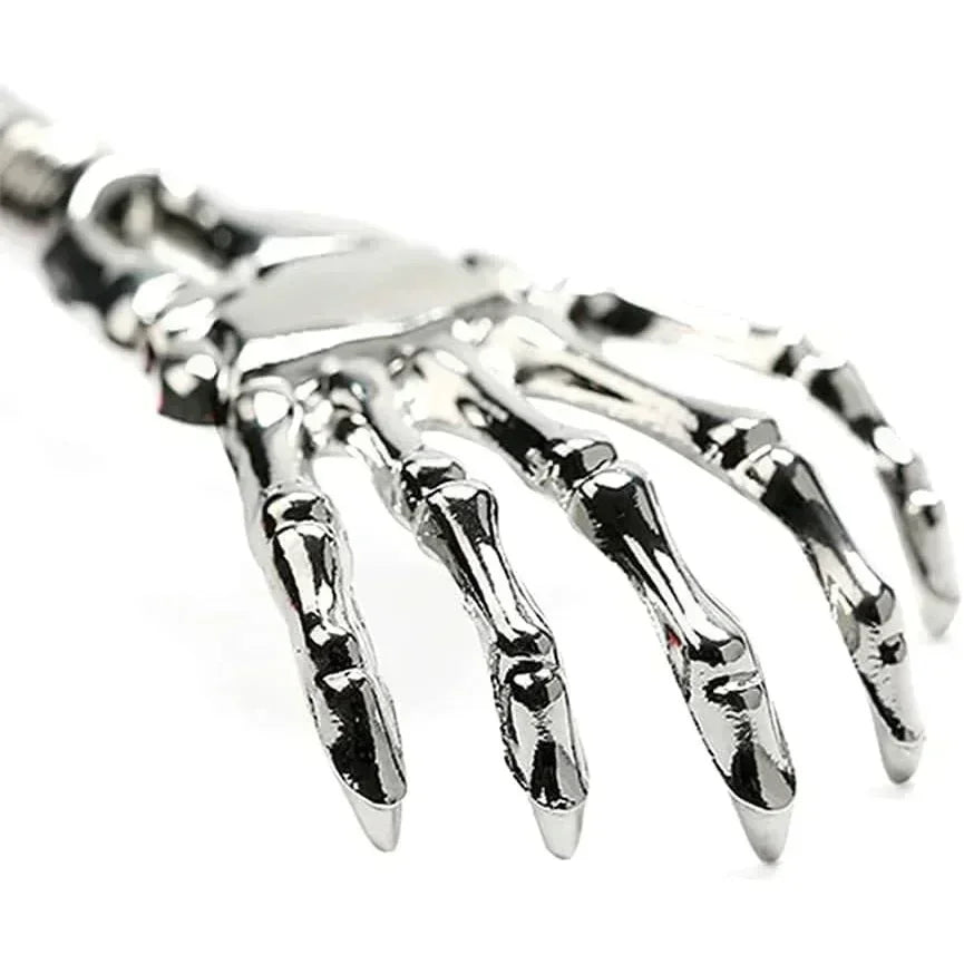 Hackle Handicrafts Stainless Steel Back Scratcher Telescopic Scratching Massager Extendable Itch Old Man Happy Health Products