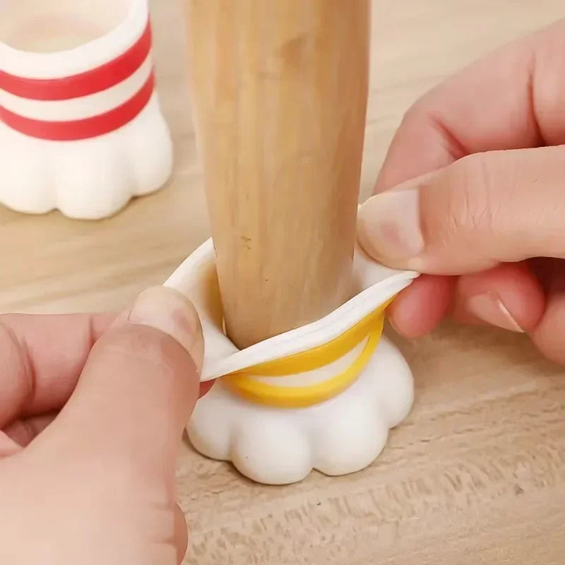 Elastic Silicone Cat Claw Chair Foot Protection Cover Home Non-slip Furniture Soft Table Foot Mat Table Legs Floor Protector Pad