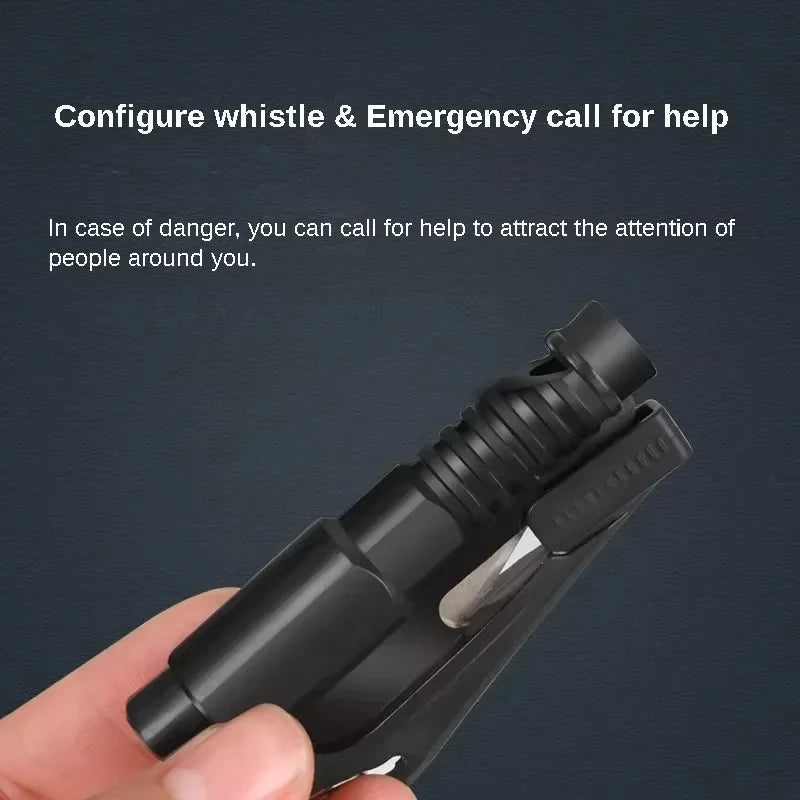 3 in 1 Safety Hammer Car Emergency Rescue Car Escape Tool Window Breaker Seat belt Cutter Compact Emergency Hammer Escape Tool