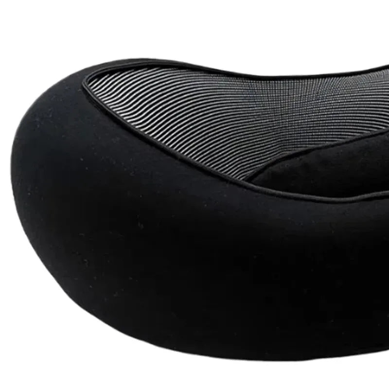 1PCS Neck Pillow Memory Foam Travel Pillow Soft Chin Support Pillow with 360-Degree Head Support for Home Airplanes and Car