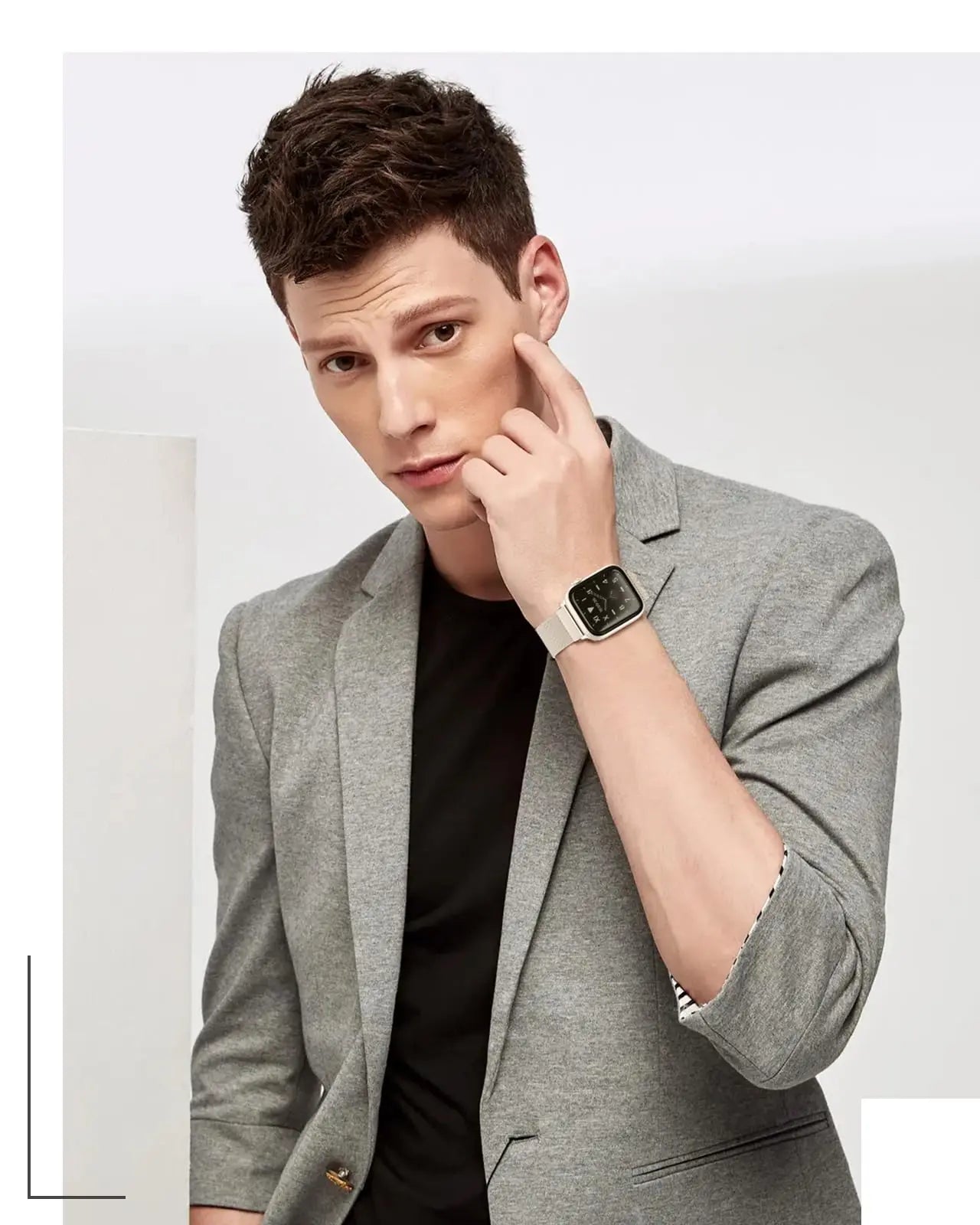 Milanese Strap For apple Watch Band 44mm 40mm 45mm 49mm 41mm 38mm 42 44 mm Bracelet iwatch Series 9 3 6 5 SE 7 8 10 Ultra 2 Band