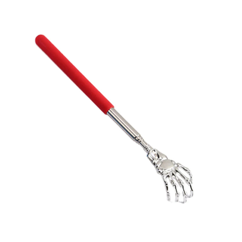 1Piece Extendable Back Scratcher Portable Telescoping Scratching Metal Stainless Steel Back Scratchers Hand Massager Handicrafts