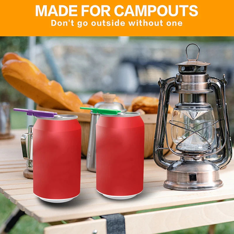 Simple Portable Bottle Opener Reusable Easy Can Opener Sealed Drink Beer Cola Opener Lid Remover Kitchen Supplies Camping Tools