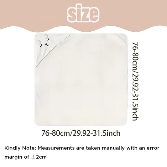 Cute Bath Towel for Baby Soft Absorbent Towel Newborn Swaddle Wrap Baby Blankets for Girls Boys