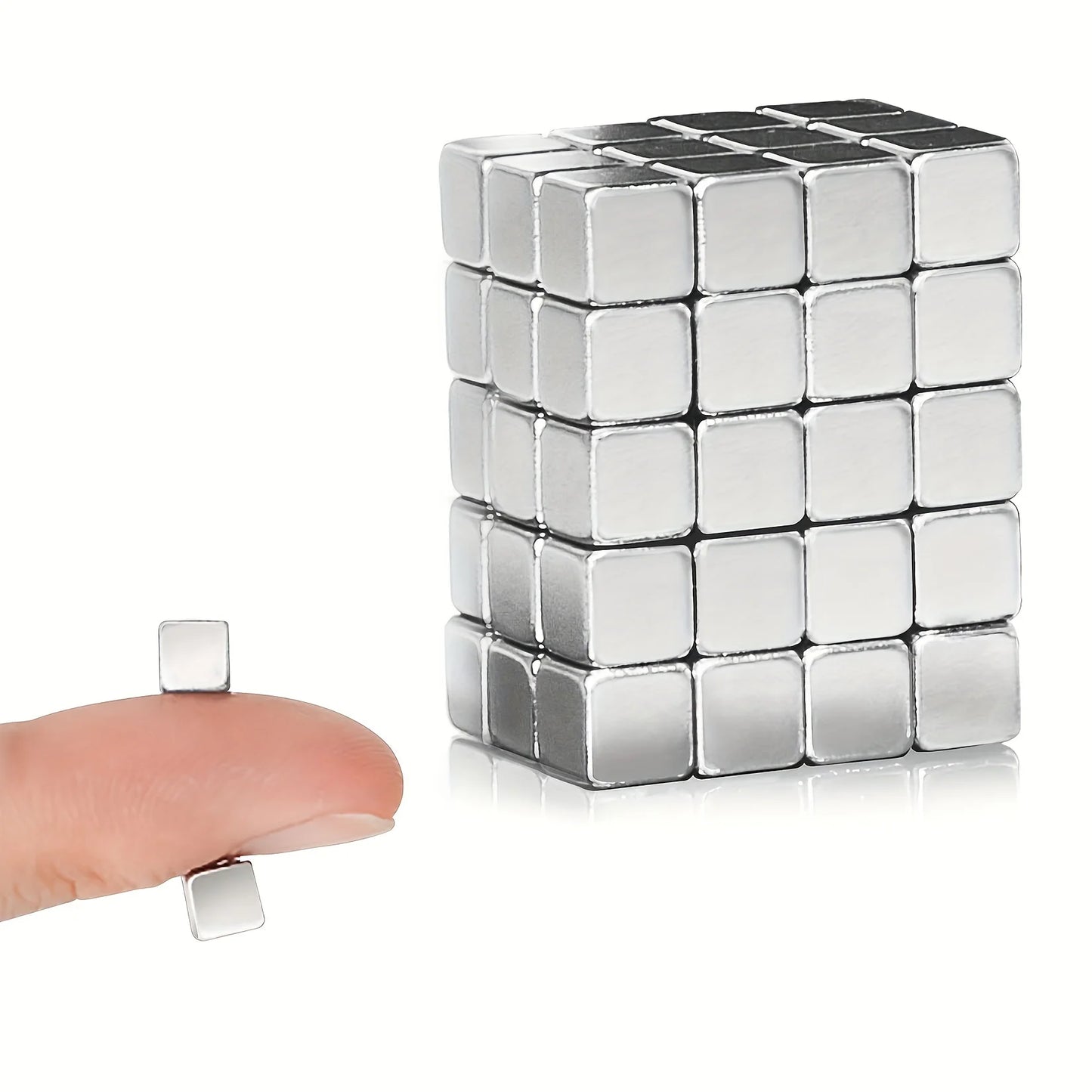 Square magnets, Great Pull Force, Perfect for Fridge, Garage, Kitchen, Science, Craft, Office, Easter decor.