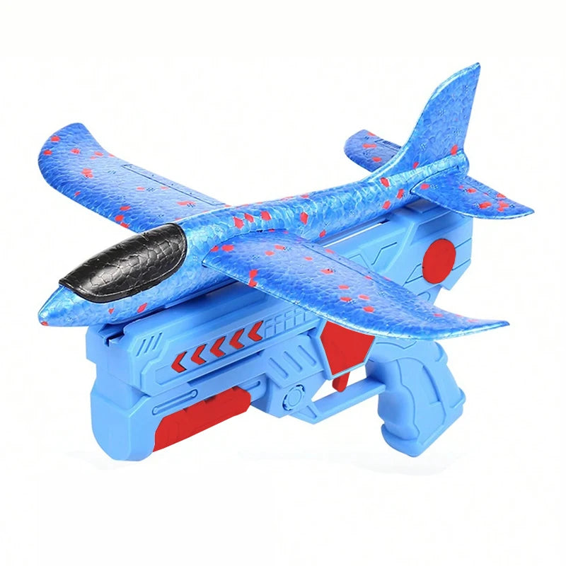 Children's Foam Ejection Aircraft Toys Parent-Child Interaction Outdoor Foam Aircraft Park