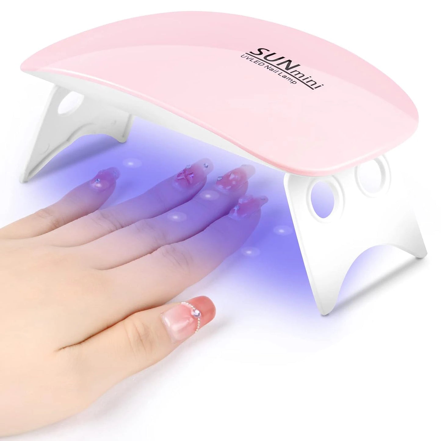 Nail Lamp Foldable 6w Uv Led Lamp For Nails Machine Uv Leds Gel Quick drying Dryer Lamp Manicure Tool Professional Equipme
