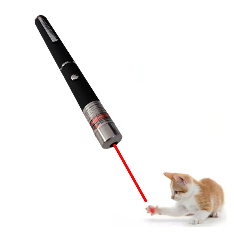 2 in 1 Mini Laser Pointer for Pets and Cats, Portable LED Pet Training Flashlight, Scratching Toy Indicator Tool,Holiday Gifts