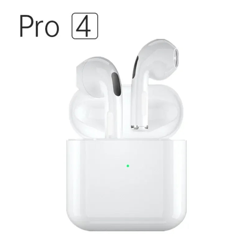 TWS  Pro4  Bluetooth Earphones Wireless Headphones Mini Sports Headset Earbuds Music Earpieces For iPhone Xiaomi Huawei Redmi