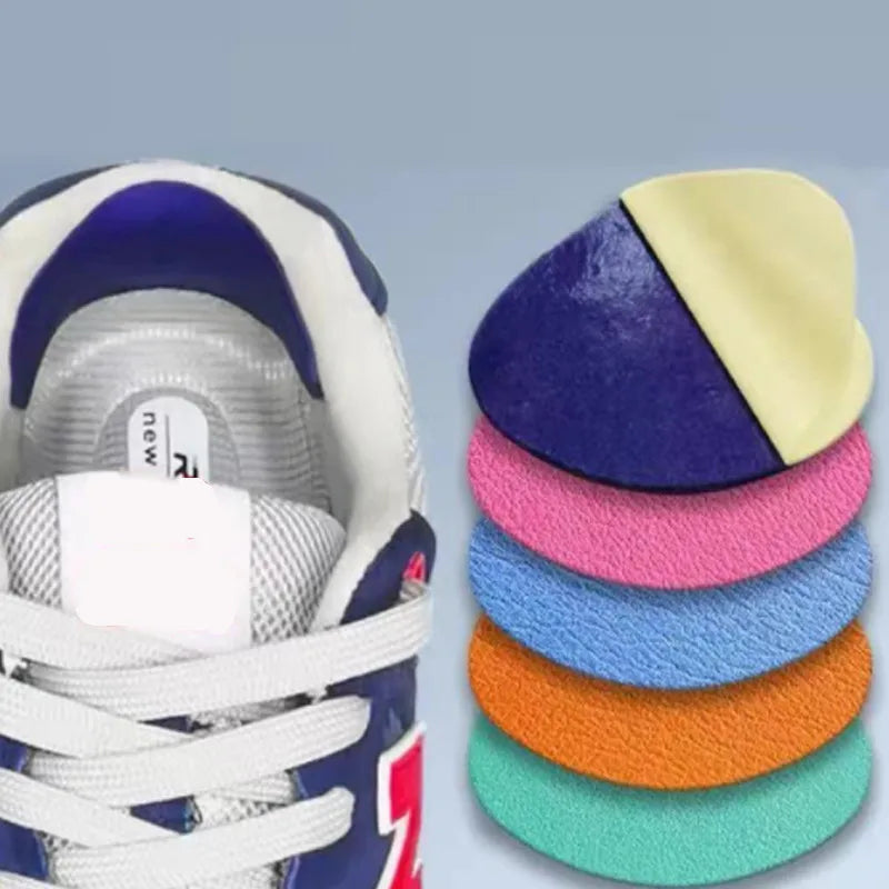 4PCS Insoles Heel Repair Subsidy Sticky Shoes Hole Sneaker Lined With Anti-Wear After Heel Stick Foot Care Pad Insoles for shoes