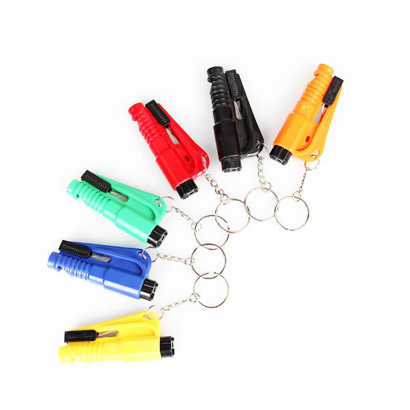 Car Safety Hammer Mini Car With A Multi-functional Escape Hammer To Break The Glass Rescue Hammer Car Window One Second
