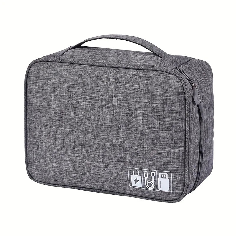 Cable Storage Bag Portable Data Cable Headphone Organizer Bag Waterproof Digital Electronic Organizer USB Data Line Charger Bag