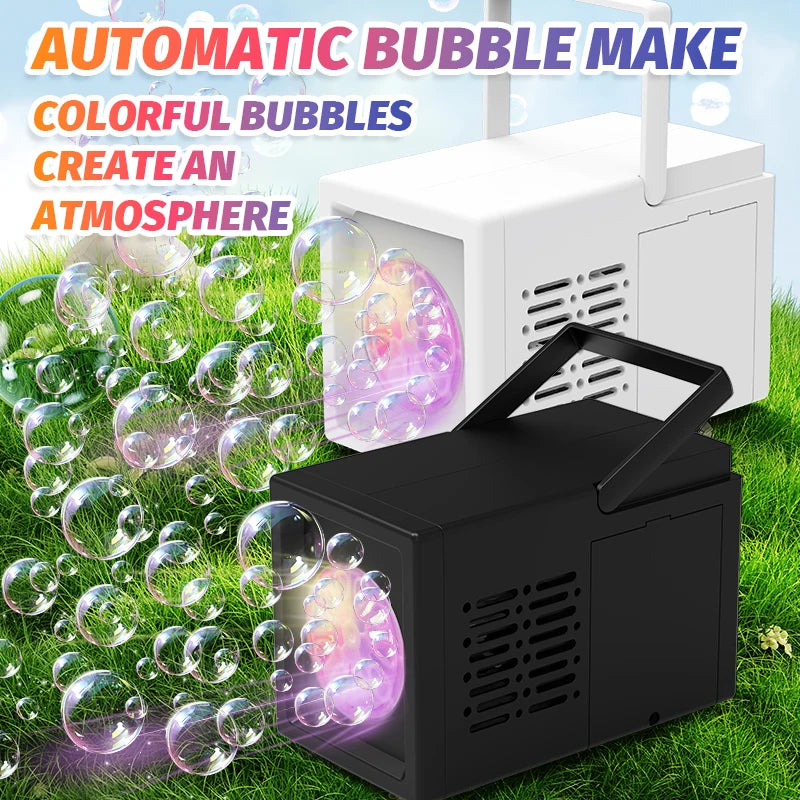 10 hole bubble machine holiday banquet bubble machine outdoor entertainment toy [without battery and bubble water]