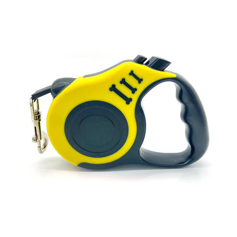 3m 5m Dog Leash for Small Dogs Cat Automatic Retractable Durable Nylon Lead Puppy Outdoor Travel Walking Hiking Traction Rope