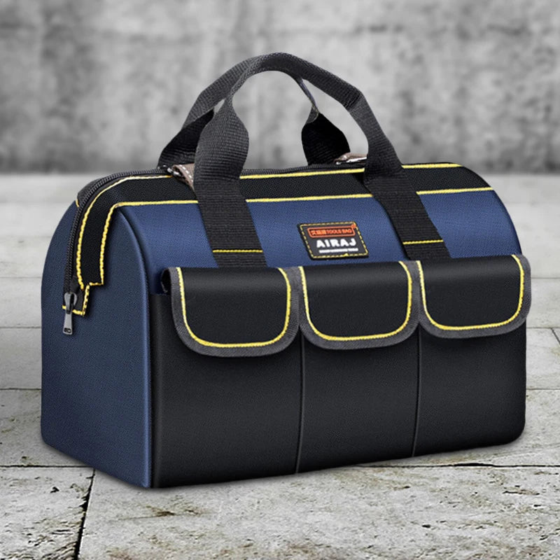 Multifunctional 23inch Tool Bag Thickened Large Capacity Waterproofed Wear-Resistant Toolkit MultiPocket Electrician Storage Bag