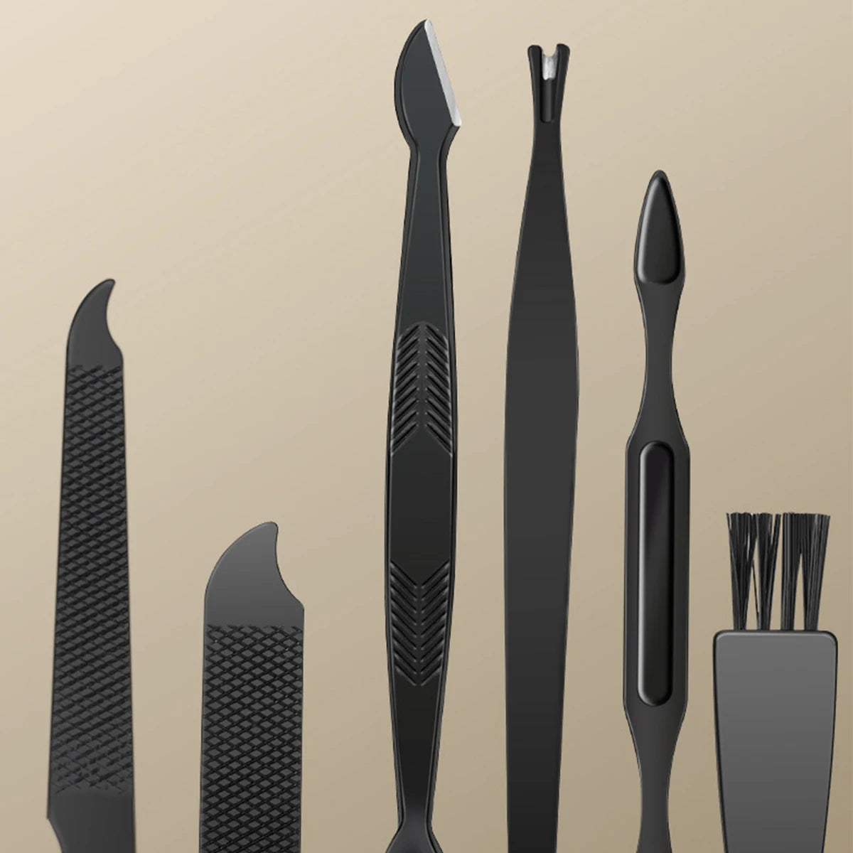 8/12/15/20/24 pcs Manicure Cutters Nail Clipper Set Household Stainless Steel Ear Spoon Pedicure Scissors Tool For Beauty