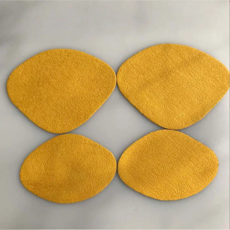 4PCS Insoles Heel Repair Subsidy Sticky Shoes Hole Sneaker Lined With Anti-Wear After Heel Stick Foot Care Pad Insoles for shoes